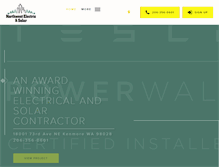 Tablet Screenshot of nwsolar.com